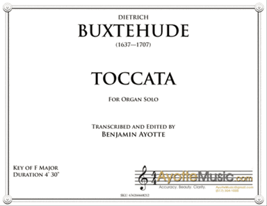 Toccata in F Major, BuxWV 157