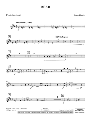 Bear - Eb Alto Saxophone 2