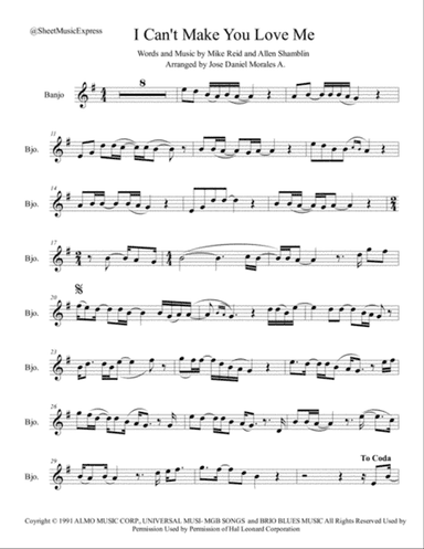 I Can't Make You Love Me