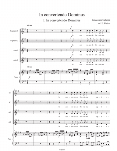 In Convertendo Dominus (Movement I)