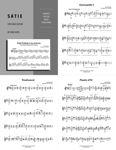 Satie (for Solo Guitar)