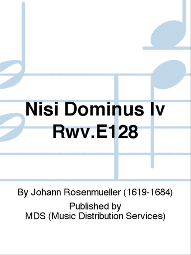 Nisi Dominus IV RWV.E128