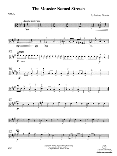 The Monster Named Stretch: Viola