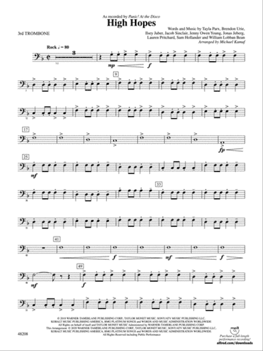 High Hopes: 3rd Trombone
