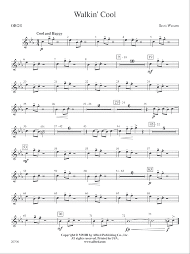 Walkin' Cool: Oboe