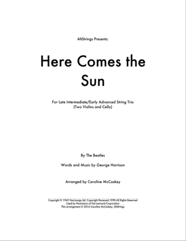 Here Comes The Sun