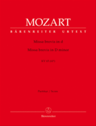 Missa brevis d minor, KV 65 (61a)