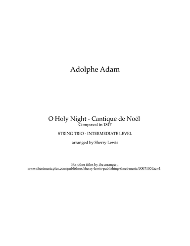 O Holy Night - Cantique de Noël