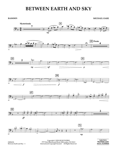Between Earth and Sky - Bassoon