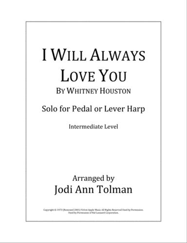 I Will Always Love You