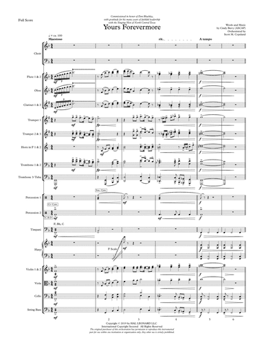 Yours Forevermore - Full Score