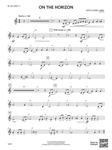 On the Horizon: 2nd B-flat Trumpet