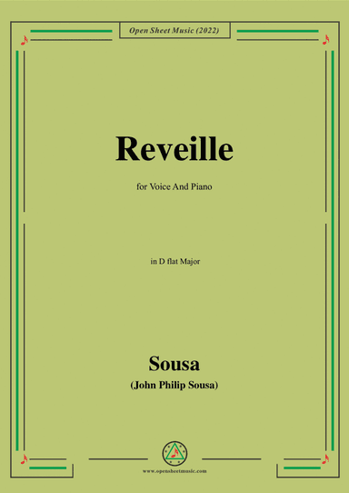 Sousa-Reveille,in D flat Major