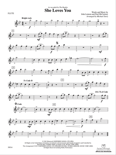 She Loves You: Flute
