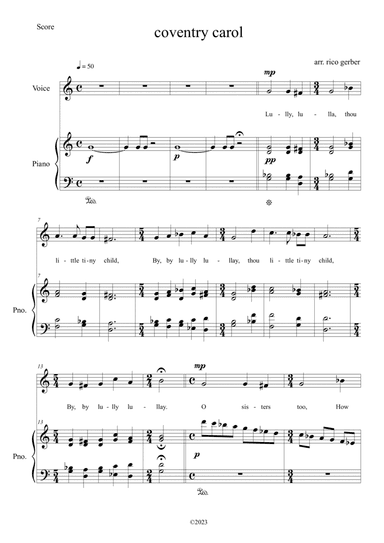 Coventry Carol