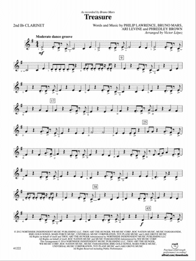 Treasure: 2nd B-flat Clarinet