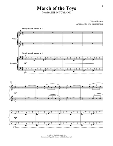 March Of The Toys (arr. Eric Baumgartner)