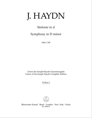 Symphony in D minor Hob. I:80