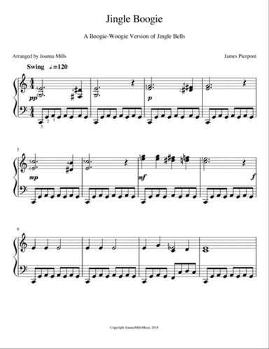 Jingle Boogie (A Boogie-Woogie Jingle Bells)
