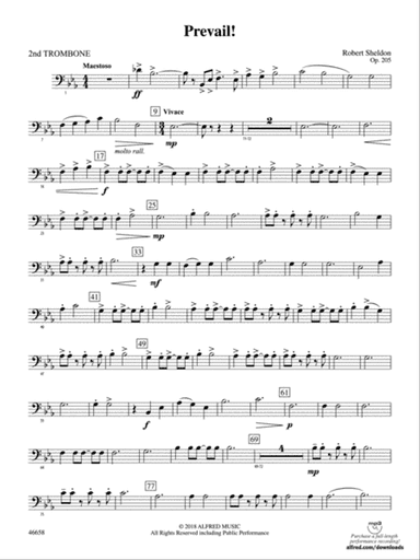 Prevail!: 2nd Trombone