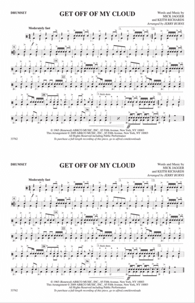 Get Off of My Cloud: Drumset