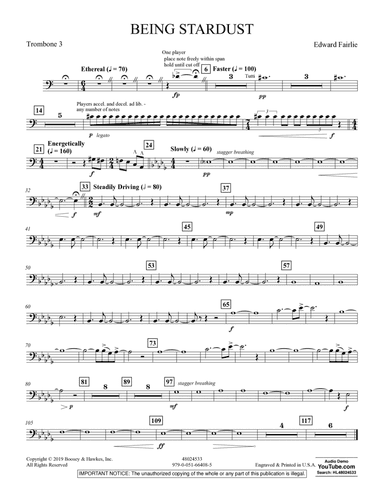 Being Stardust - Trombone 3