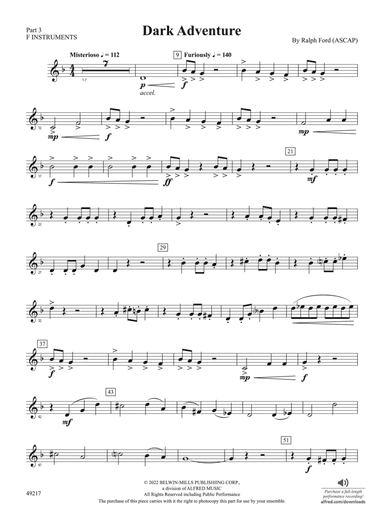 Dark Adventure: Part 3 - F Instruments