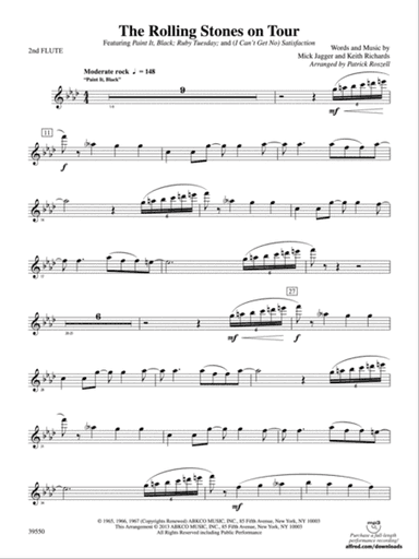 The Rolling Stones on Tour: 2nd Flute