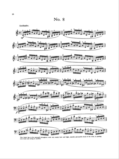 Popper: High School of Cello Playing, Op. 73 (40 Etudes)