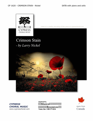 Crimson Stain - complete cantata
