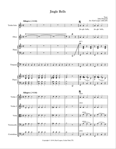 Jingle Bells Sing-Along (chamber orch.)