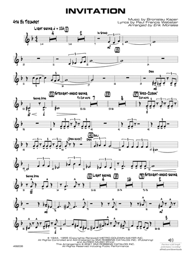 Invitation: 4th B-flat Trumpet