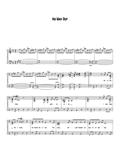 No Way Out (she Doesn't Buy My Story)