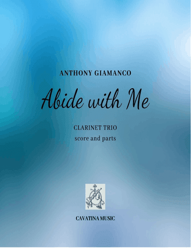 Abide with Me (clarinet trio)