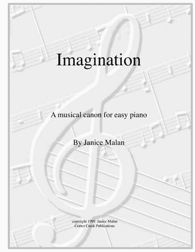 Imagination for piano solo