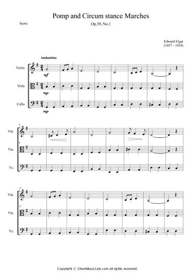 Pomp and Circumstance Marches Op.39