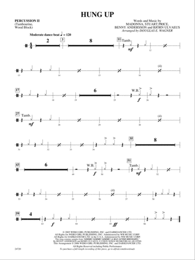 Hung Up: 2nd Percussion