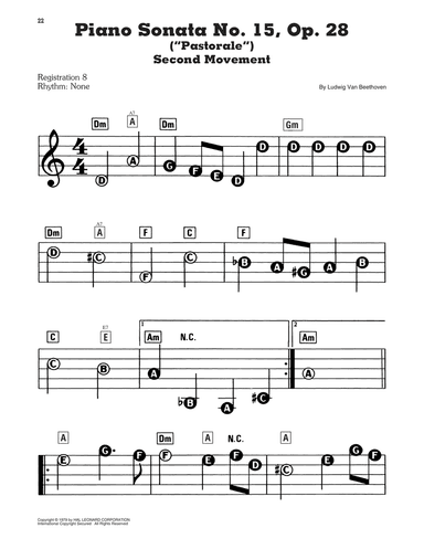 Piano Sonata No. 15 In D Major, Op. 28 ("Pastorale")