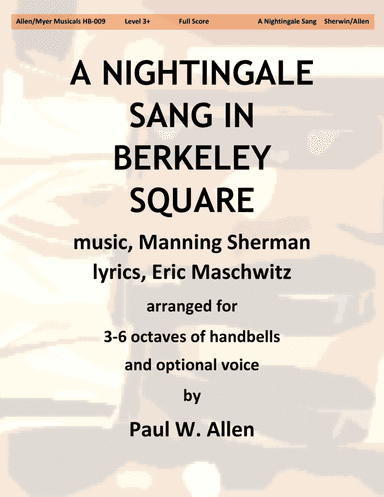 A Nightingale Sang in Berkeley Square (Voice)
