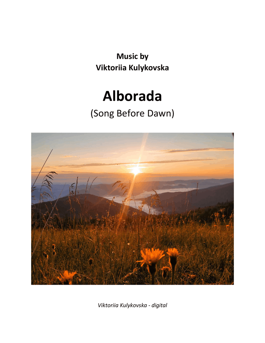 Alborada (Song Before Dawn)