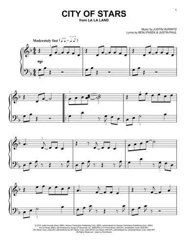 City Of Stars (from La La Land)