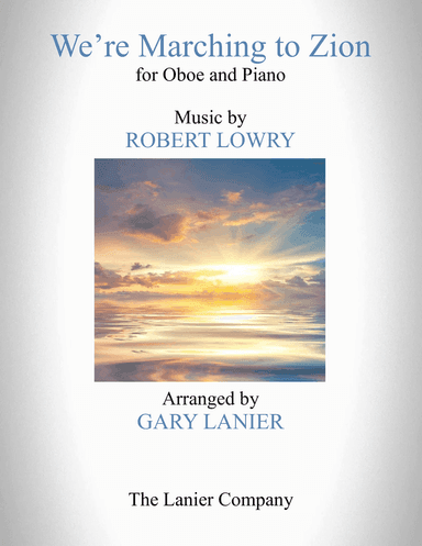 WE'RE MARCHING TO ZION (Duet – Oboe and Piano with Score/Part)