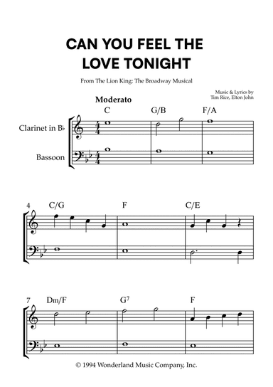 Can You Feel The Love Tonight