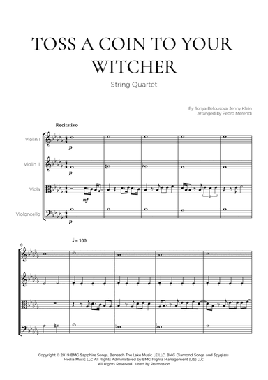 Toss A Coin To Your Witcher
