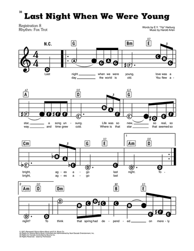 Last Night When We Were Young