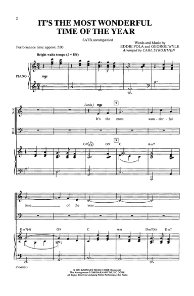 It's the Most Wonderful Time of the Year