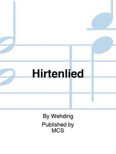 Hirtenlied