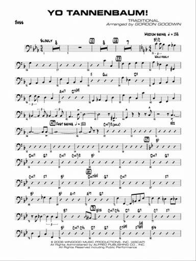 Yo Tannenbaum!: String Bass