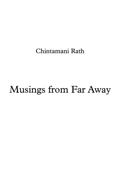 Musings from Far Away