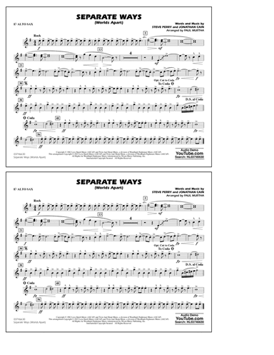 Separate Ways (Worlds Apart) (arr. Paul Murtha) - Eb Alto Sax